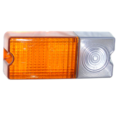 Cabochon de feu latéral pour tracteur ZETOR 60115806 adaptable