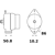 Lichtmaschine für Traktoren MAHLE LETRIKA IA0875 14V 95A