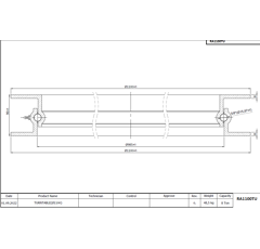 Rond d'avant-train 1100 mm 8 mm adaptable