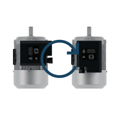 Moteur électrique monophase 230 V 1500tr/min 2,2 KW 3 CV B3 | GENERIQUE