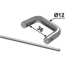 Kettenschloss ohne Platte Ø12 ST1236