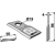 Couteau rotatif droit pour faucheuse KRONE 146691.1 adaptable - Blacksteel©