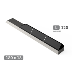 Mise à souder 3 plaquettes carbure triangulaires TOUTES MARQUES 180x18 mm adaptable