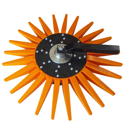 Estrella de dedos Ø 370 mm adaptable