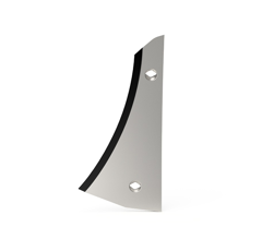 Étrave Gauche carbure pour charrue OVERUM 94597 adaptable