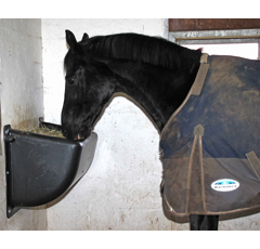 Heu Spender "Slow Feeder" mit Fressgitter, 140 Liter