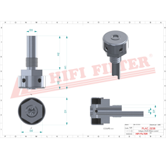 Filtre d'aération adaptable HIFI FILTER FS738