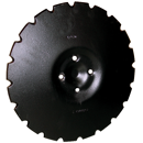 Disque crénelé ∅430x5 pour déchaumeur VÄDERSTAD 459608 adaptable