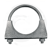 Collier d'échappement Ø tube 43 mm
