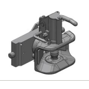 Zugmaul automatisch,W= 295 S32, Ø 38 mm Bolzen, CH-I, Schwarz    