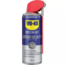 Lubrifiant sec au PFTE specialist systeme pro aérosol 400ml - WD-40