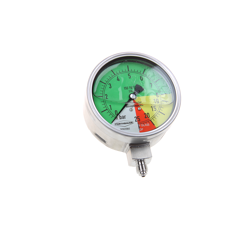 Manometer, flüssigdüngerfest, 0/8/25 bar, R1/4" unten, Ø 100 mm