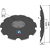 Disque crénelé Ø610x5 pour déchaumeur AGRISEM TCS-DIS-503 adaptable - BlackSteel©