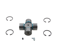 Kreuzgelenk 4x Sicherungsring, je 1x Schmiernippel gerade, 67,5°, 1113640 - Walterscheid