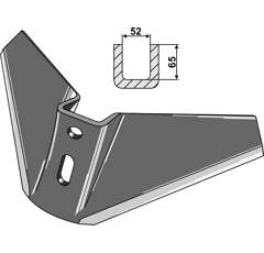 Flügelschar 420 mm Kuhn Nachbau 10142045752