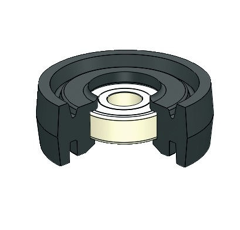 Rouleau de support pour arracheuse de pommes de terre GRIMME 200.17208 adaptable