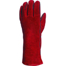 Gant soudeur vachette rouge fourré taille unique 10 - GYS