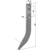 Diente para aporcador BASELIER FK090040 Struik FK090040 adaptable - BlackSteel©