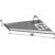 Aileron droite pour RABE 6342.12.12 adaptable - BlackSteel©