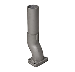 Raccord d'échappement DEUTZ adaptable 04346148