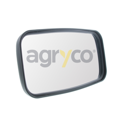 Rétroviseur 418 x 218 mm pour téléscopique JCB 160/01643 adaptable