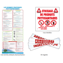 Señalética Peligro fitosanitario 2 paneles