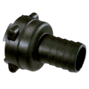 Raccord à agrafe femelle/cannelé -T4 - tuyau 20 mm adaptable