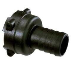 Raccord à agrafe femelle/cannelé -T4 - tuyau 16 mm adaptable