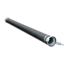 Tuyau caoutchouc monté avec raccords Ø 200 mm x 3 m