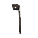 Dent de herse rotative Droite 2 plaquettes carbure, fixation rapide RABEWERK 8437.77.01 adaptable