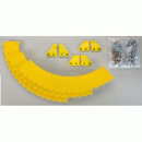 Kit de pièces d'usure tungstène pour ensileuse KEMPER 79040 adaptable