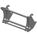 Interface d'accroche pour chargeur frontal FAUCHEUX adaptable