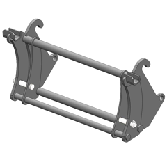 Interface d'accroche pour chargeur frontal FAUCHEUX adaptable