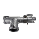 Raccord à crochets en aluminium - té mâle / femelle / femelle