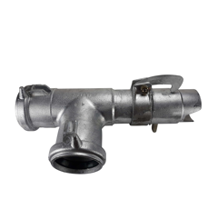 Raccord à crochets en aluminium - té mâle / femelle / femelle