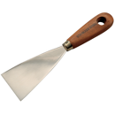 Spachtel l.8 rostfreie Klinge Holzmasche