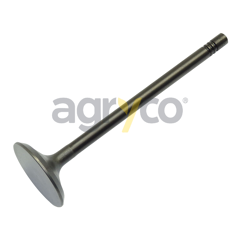 Soupape d'échappement Ø 33.00 x 5.90 mm - l 108.00 mm - 45 ° pour téléscopique MANITOU 750522 adaptable