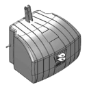Frontgewicht TW-NG 1500 kg, SchwarzKat. 2 Tenwinkel 
