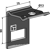 Bride de fixation 70 x 8 mm daptable - BlackSteel©