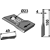 Couteau rotatif droit pour faucheuse MORTL T684-R adaptable - Blacksteel©