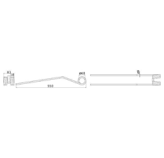 Dent d'andaineur POTTINGER 436.033 adaptable
