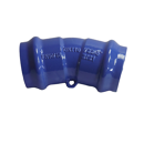 Coude fonte peinte 22° PVC