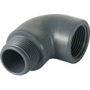 Raccord coudé 90° mâle/femelle adaptable