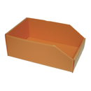 Caisse rangement  -  Plastibox  -  boite à bec orange 280X180X105/70mm