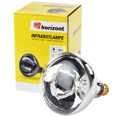 Ampoule infrarouge IR 250 W claire - HORIZONT