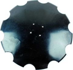 Disque crénelé ∅565x5 pour déchaumeur QUIVOGNE DSQ05631 adaptable