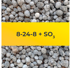 8-24-8 + SO3 - Fertilizante Granulado