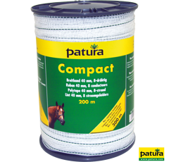 Ruban COMPACT 40 mm - rouleau 200 m - PATURA