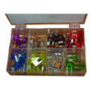 80 Mikro-Sicherungen mit Steckverbinder Nachbau