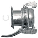 Manchon femelle Ø 108 mm avec bride adaptable